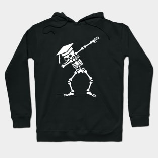 Dab skeleton dabbing student - pass exams Hoodie